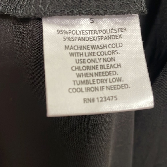 Textile Elizabeth and James Black Sleeveless Elle Long Maxi Dress SM Scoop Neck - Picture 3 of 7